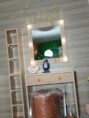 Coiffeuse Maquillage Professionnelle LED  | Lumière réglabl pour un maquillage parfait | Table Makeup avec Miroir Hollywood et Rangements.  Coiffeuse Hollywood LED Pas Cher – Image 6